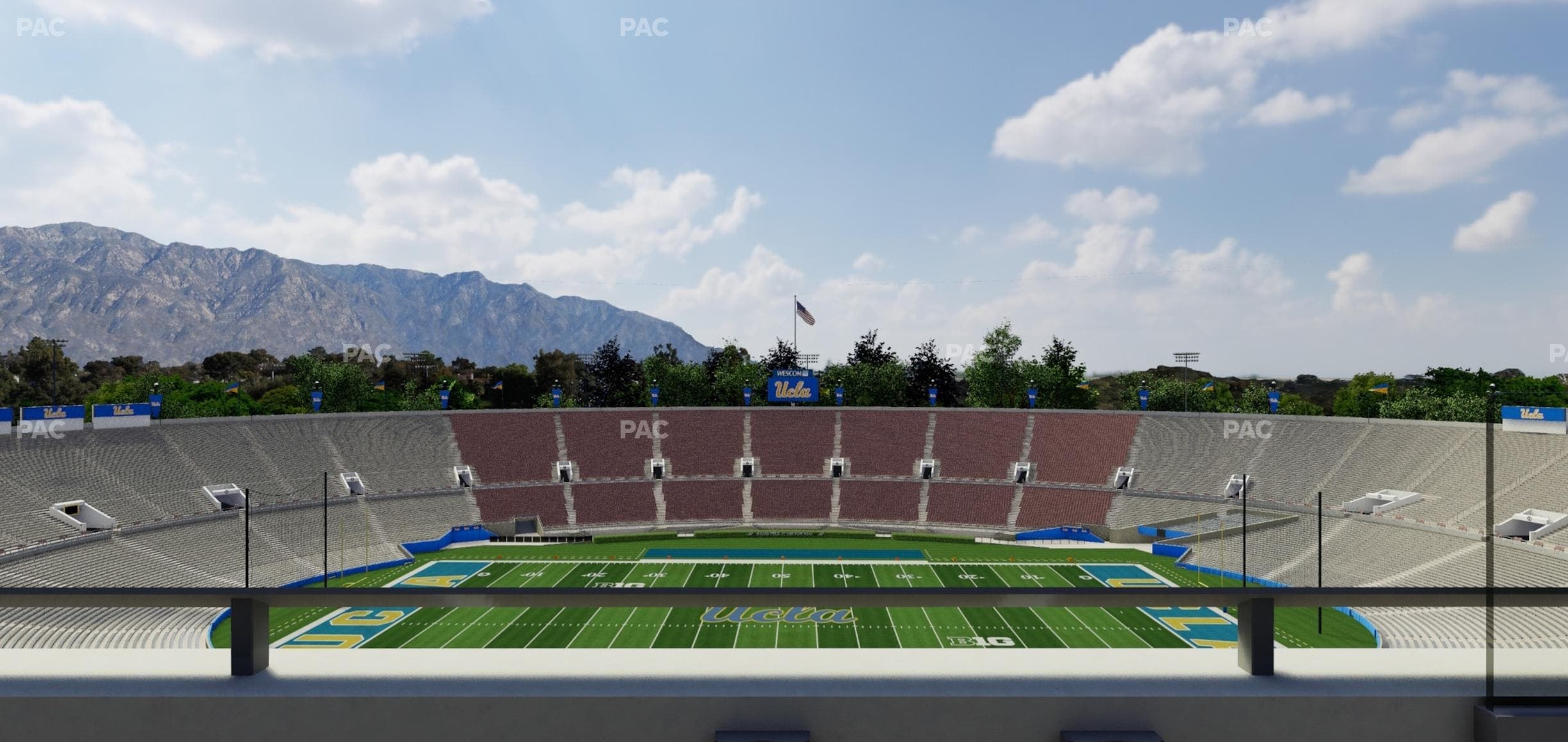 Rose Bowl Stadium - Section Suite F 11 Seat View