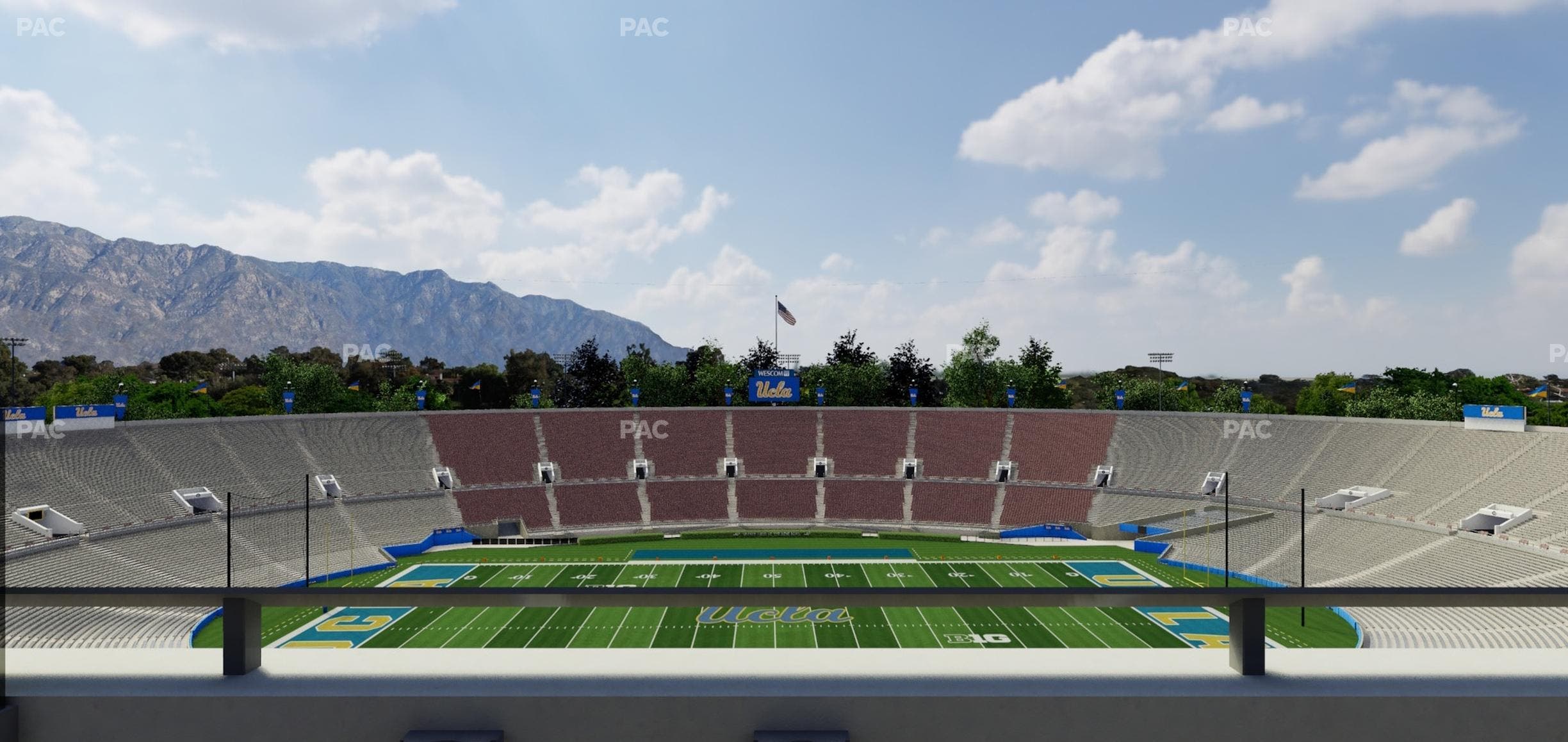Rose Bowl Stadium - Section Suite F 12 Seat View