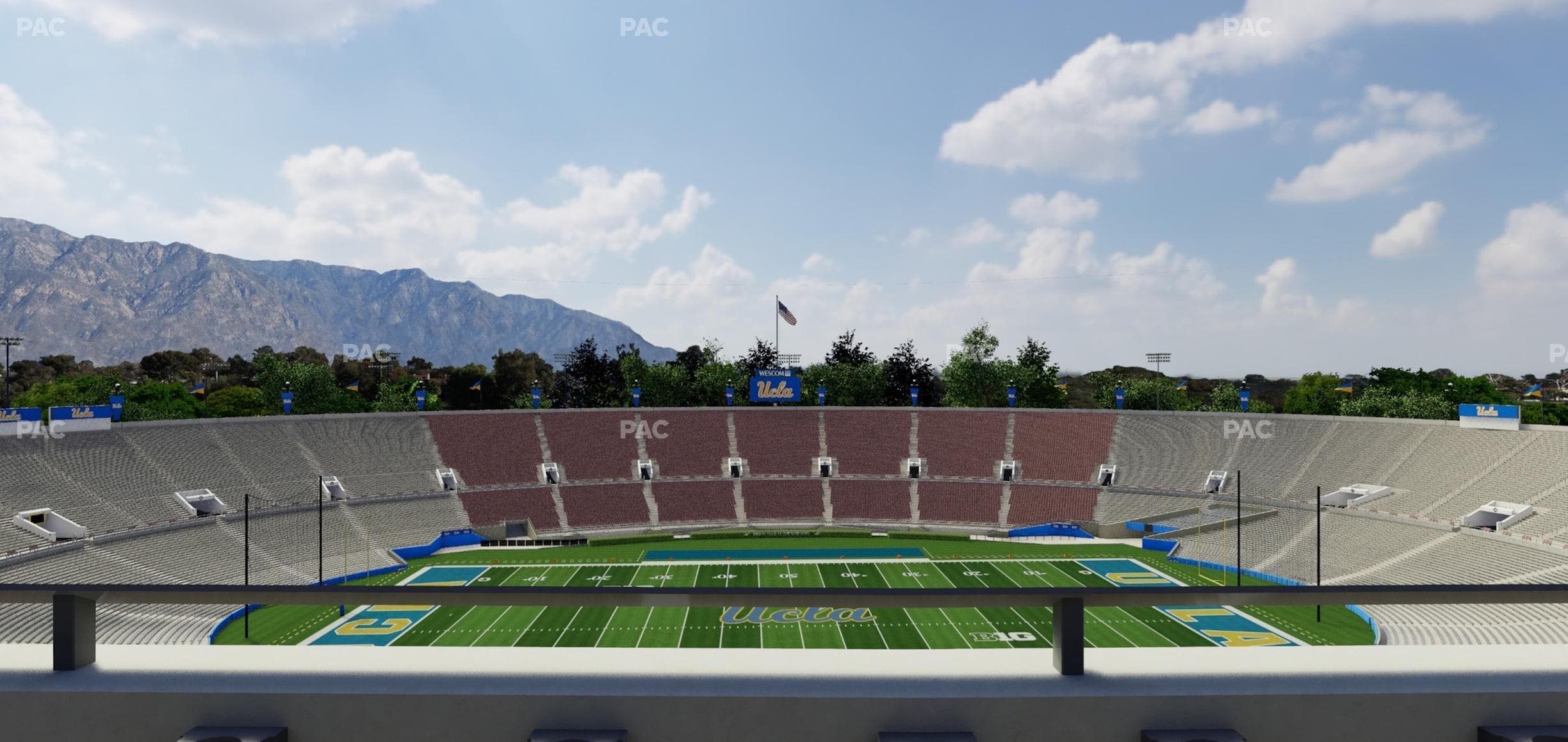 Rose Bowl Stadium - Section Suite F 13 Seat View