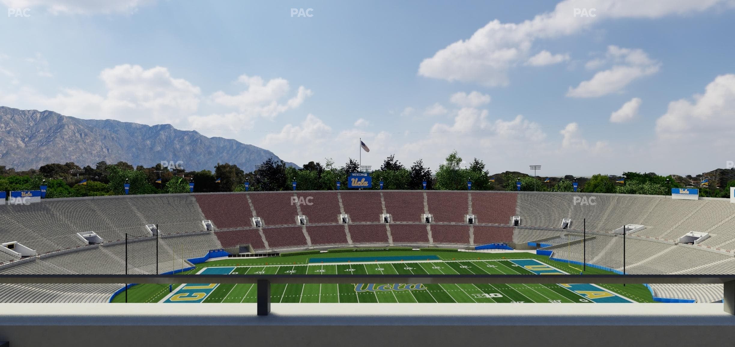 Rose Bowl Stadium - Section Suite F 14 Seat View