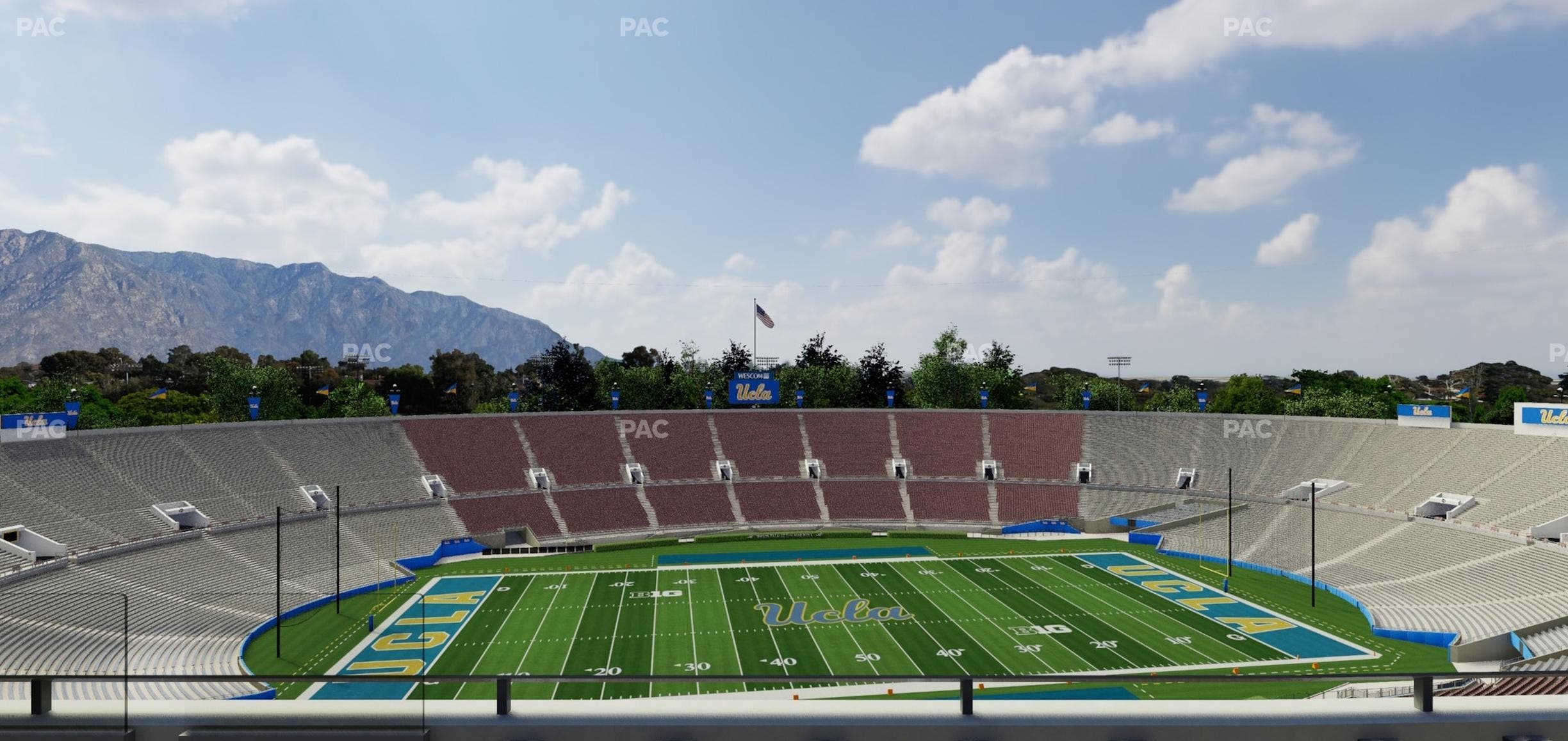 Rose Bowl Stadium - Section Suite F 15 Seat View