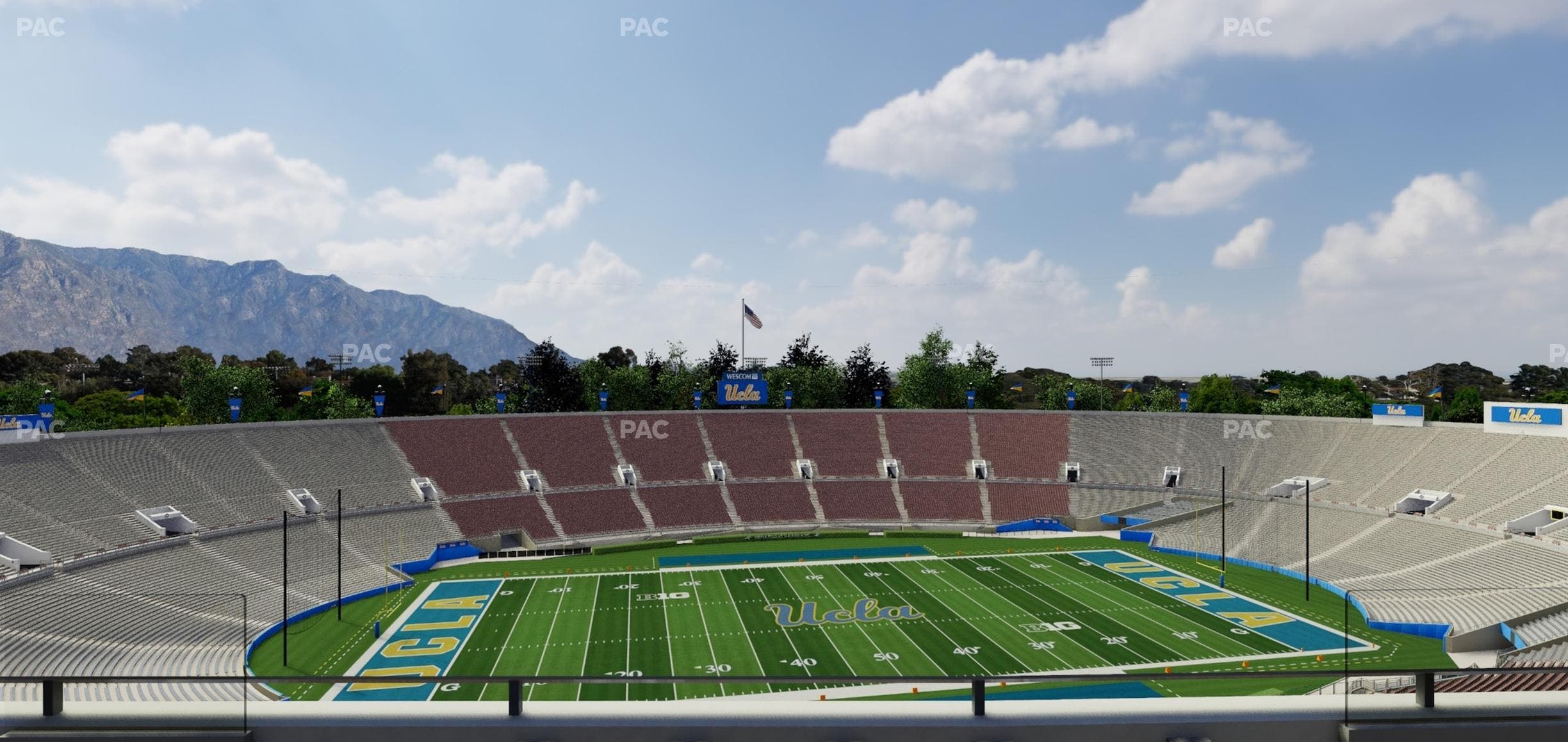 Rose Bowl Stadium - Section Suite F 16 Seat View