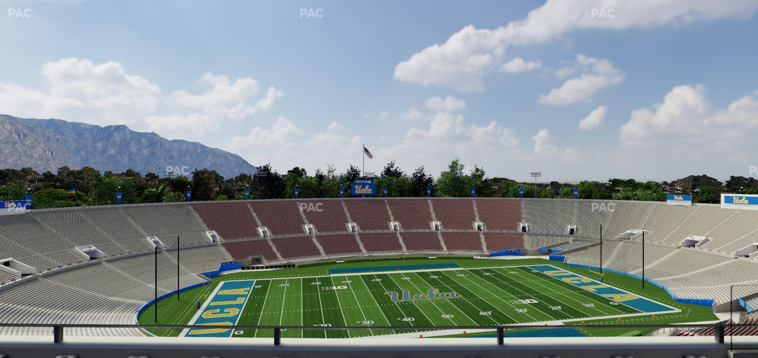 Rose Bowl Stadium - Section Suite F 17 Seat View