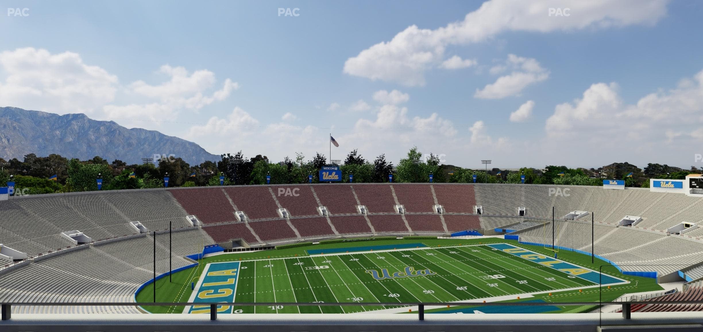 Rose Bowl Stadium - Section Suite F 19 Seat View