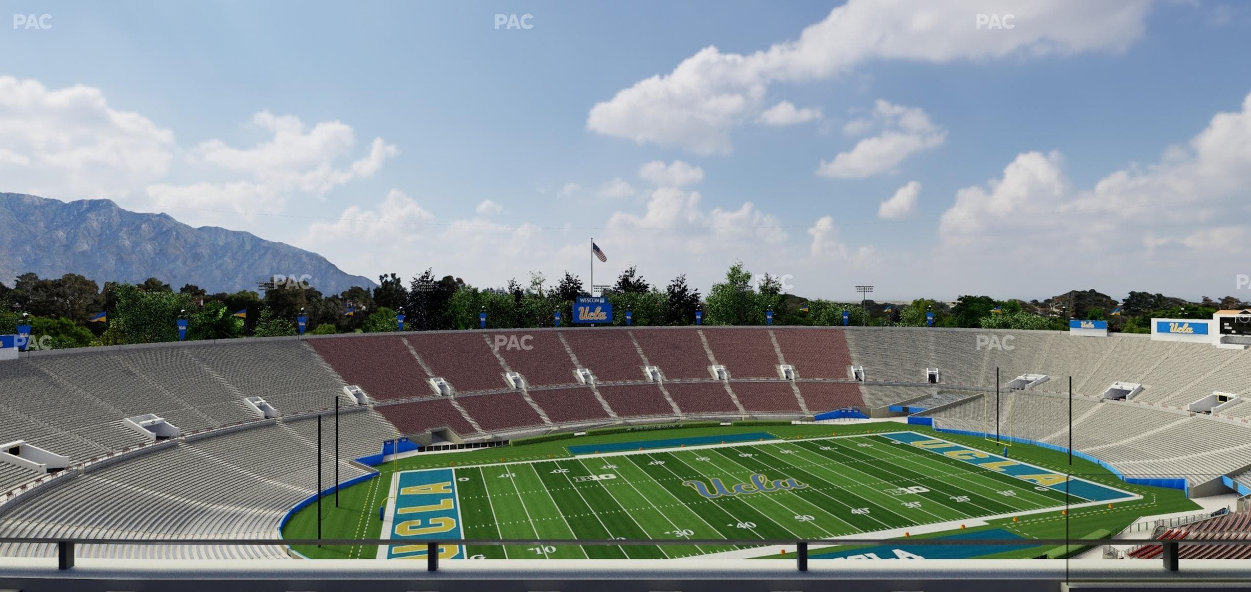 Rose Bowl Stadium - Section Suite F 21 Seat View
