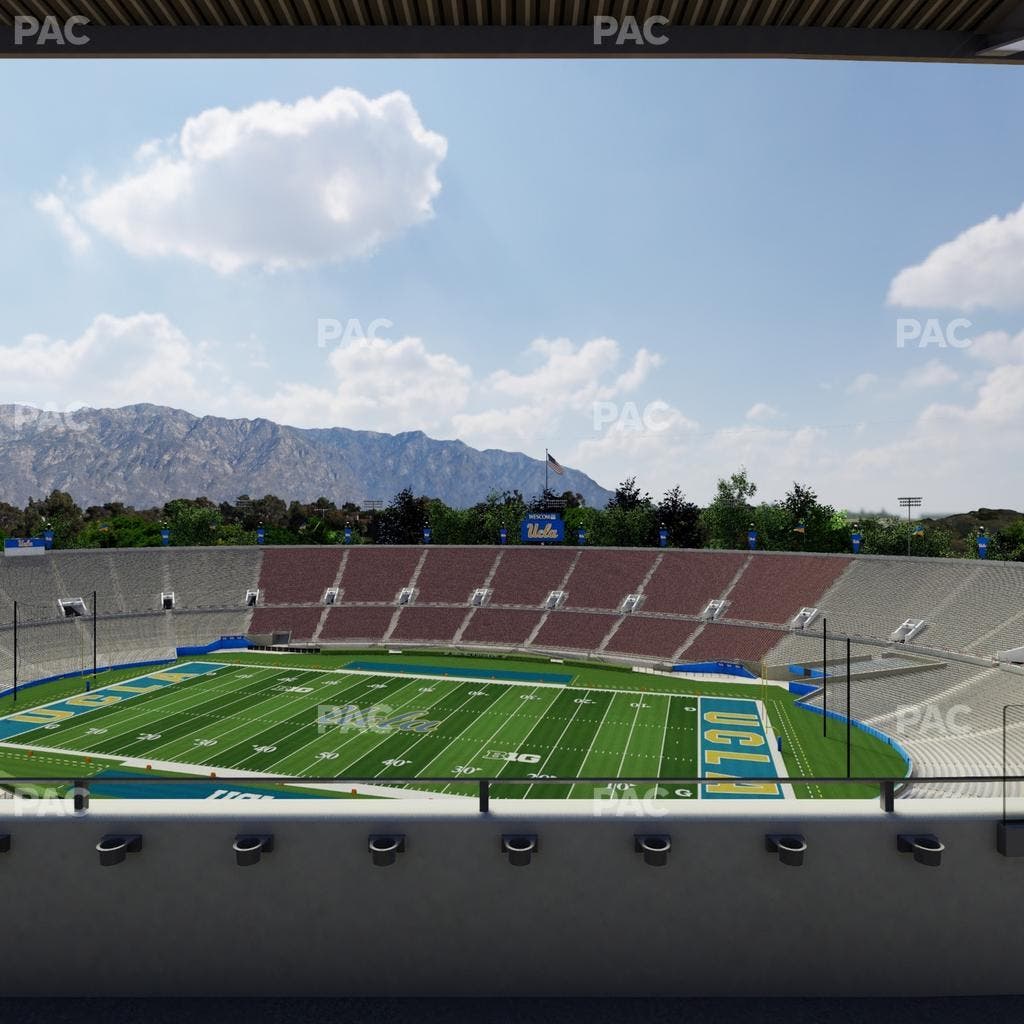 Rose Bowl Stadium - Section Suite F 3 Seat View