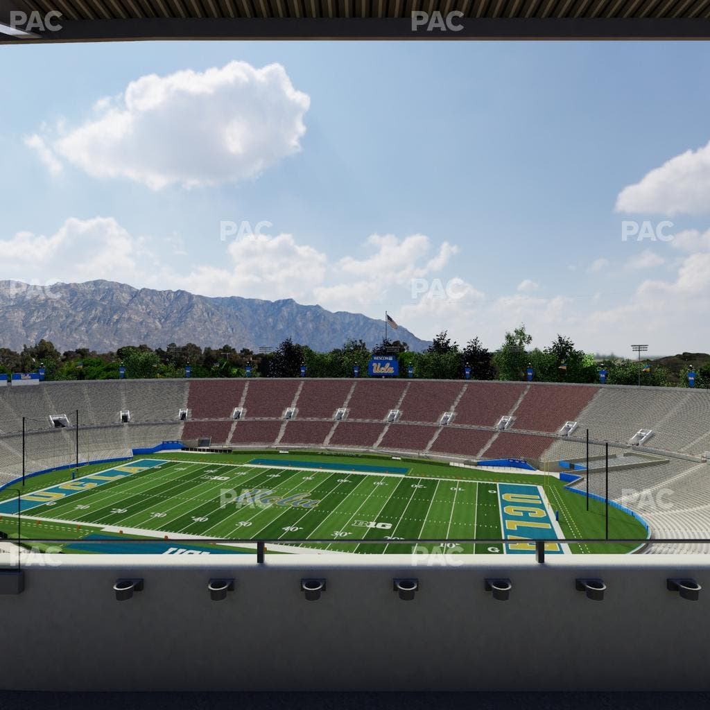 Rose Bowl Stadium - Section Suite F 4 Seat View