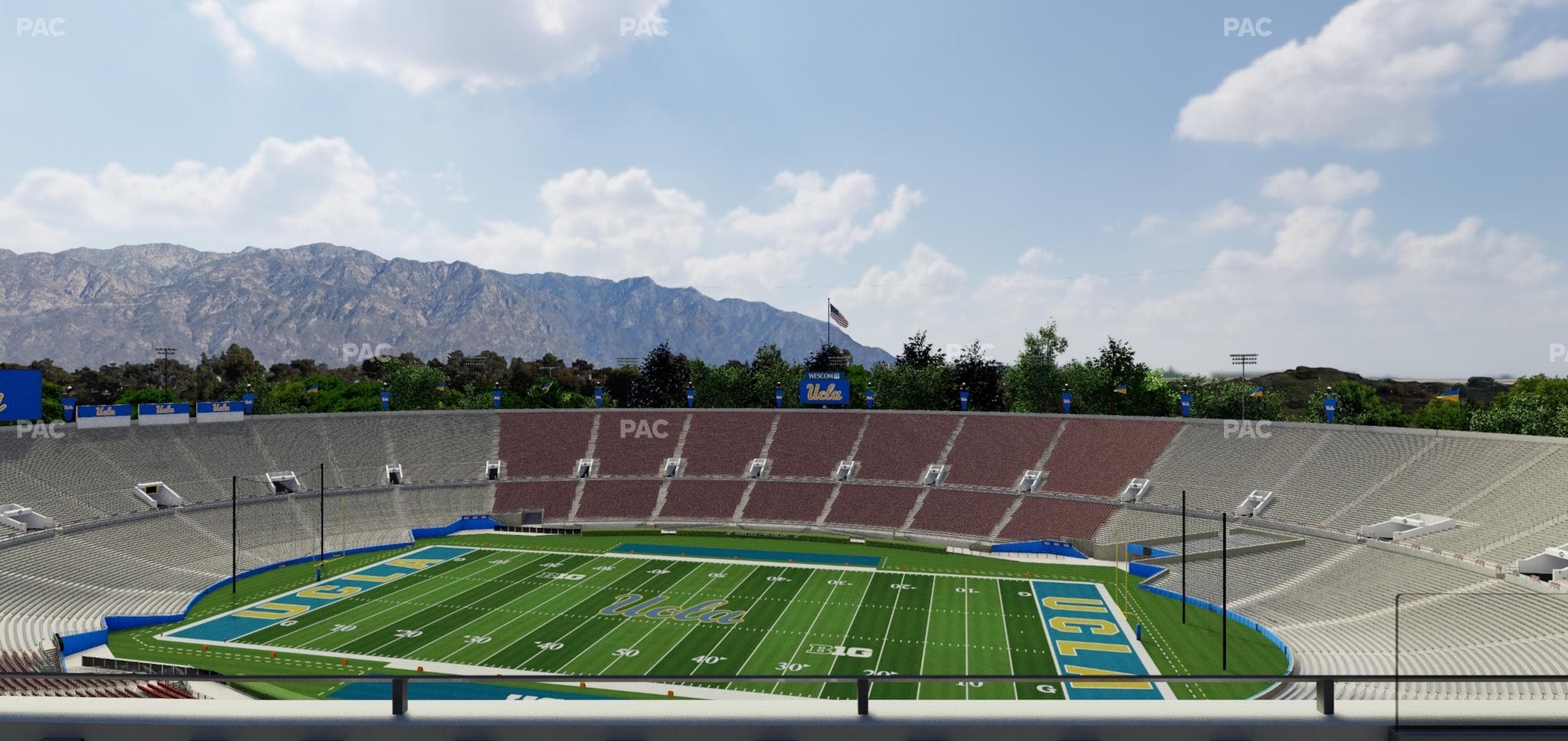 Rose Bowl Stadium - Section Suite F 5 Seat View