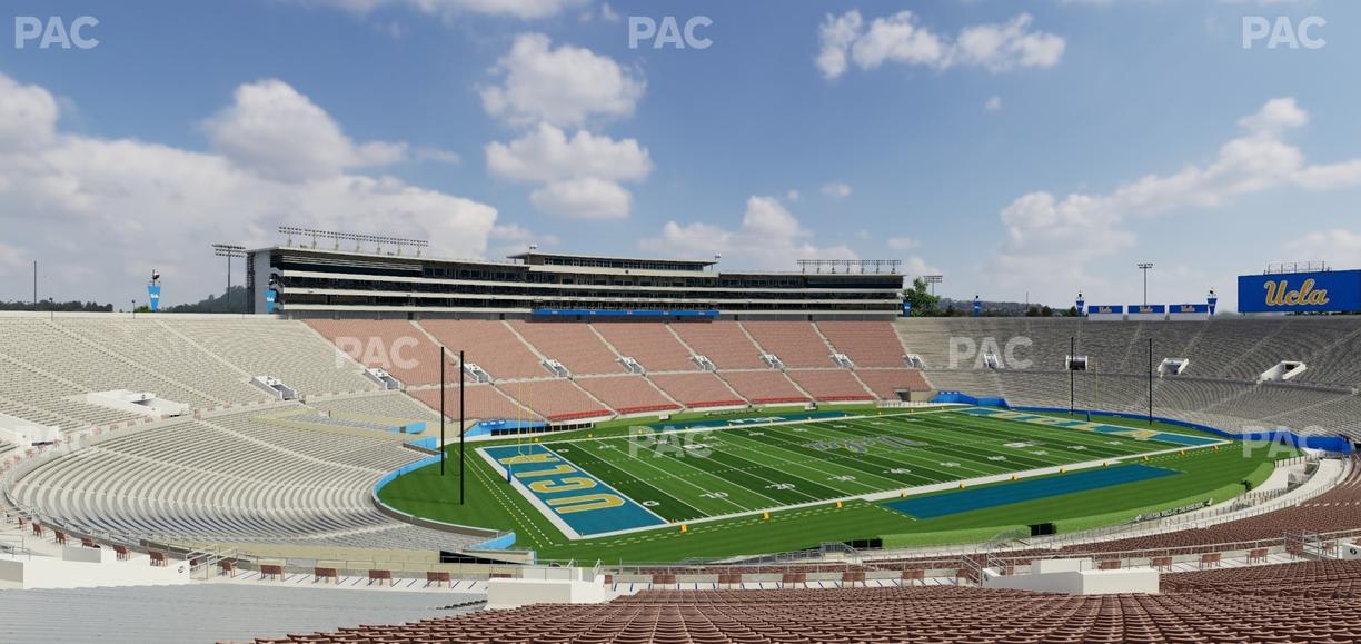 Rose Bowl Stadium - Section Upper 1 H Seat View
