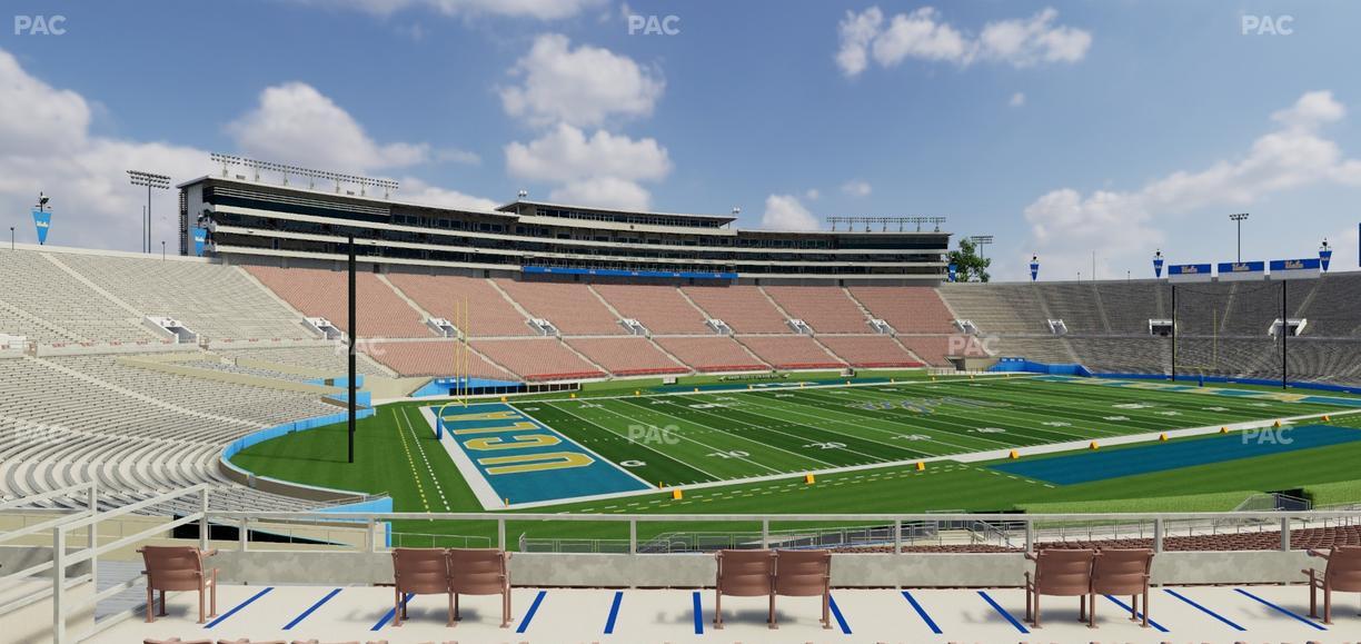 Rose Bowl Stadium - Section Upper 1 H Seat View