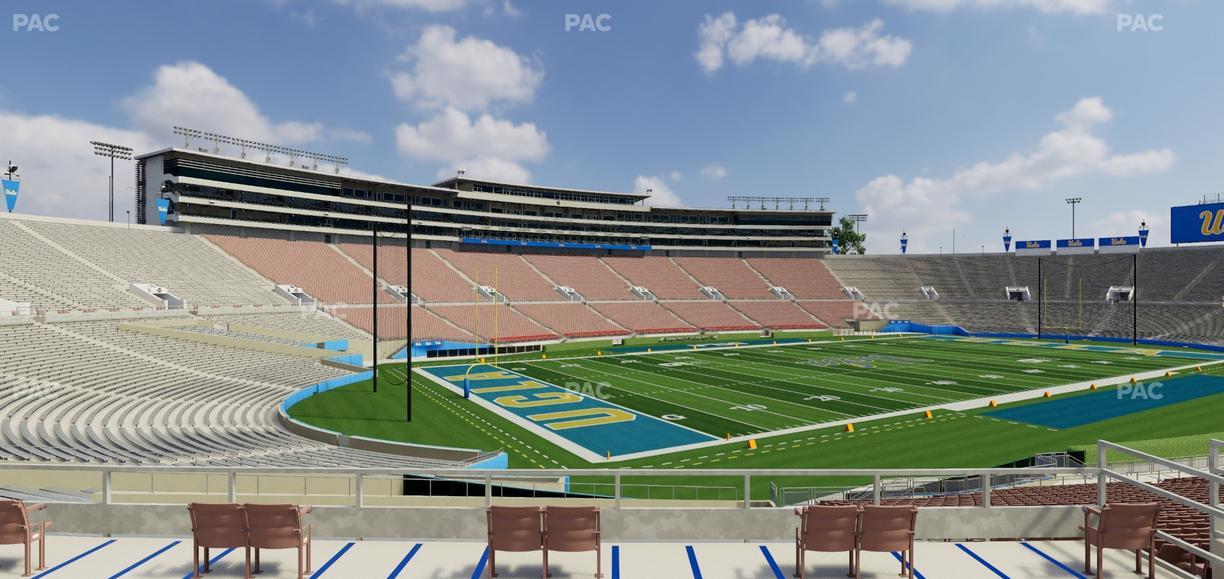 Rose Bowl Stadium - Section Upper 1 L Seat View