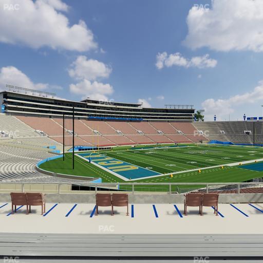 Rose Bowl Stadium - Section Upper 1 L Seat View
