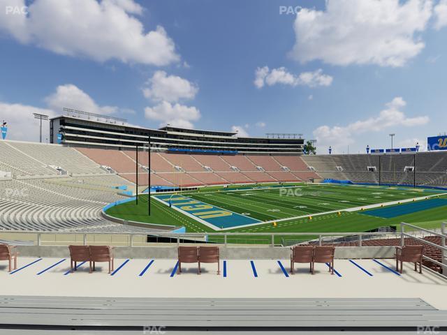 Rose Bowl Stadium - Section Upper 1 L Seat View