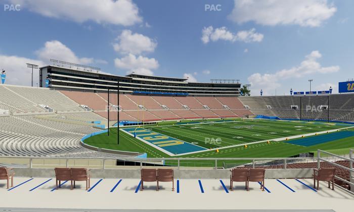 Rose Bowl Stadium - Section Upper 1 L Seat View