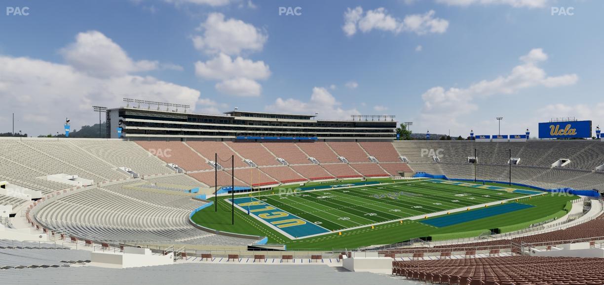 Rose Bowl Stadium - Section Upper 1 L Seat View