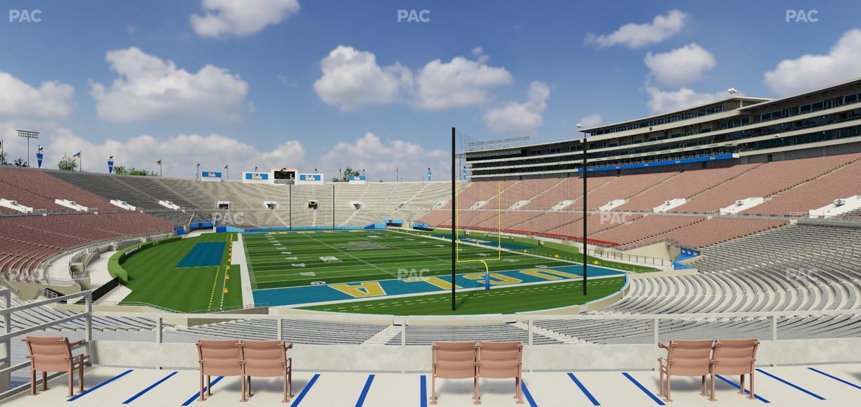 Rose Bowl Stadium - Section Upper 10 H Seat View