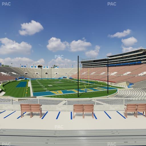 Rose Bowl Stadium - Section Upper 10 H Seat View