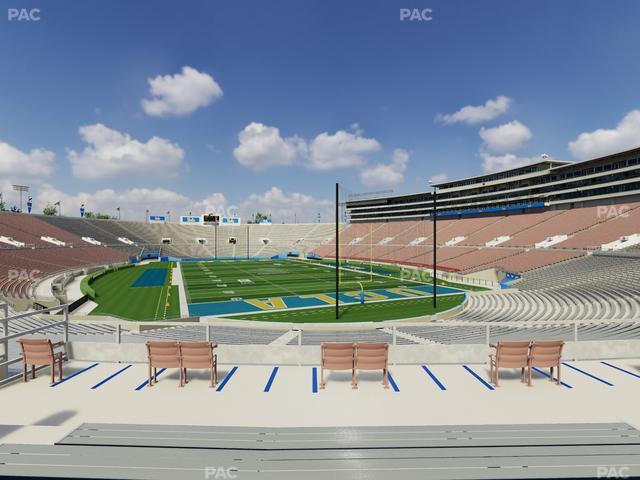 Rose Bowl Stadium - Section Upper 10 H Seat View