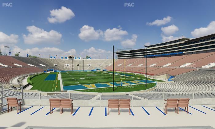 Rose Bowl Stadium - Section Upper 10 H Seat View