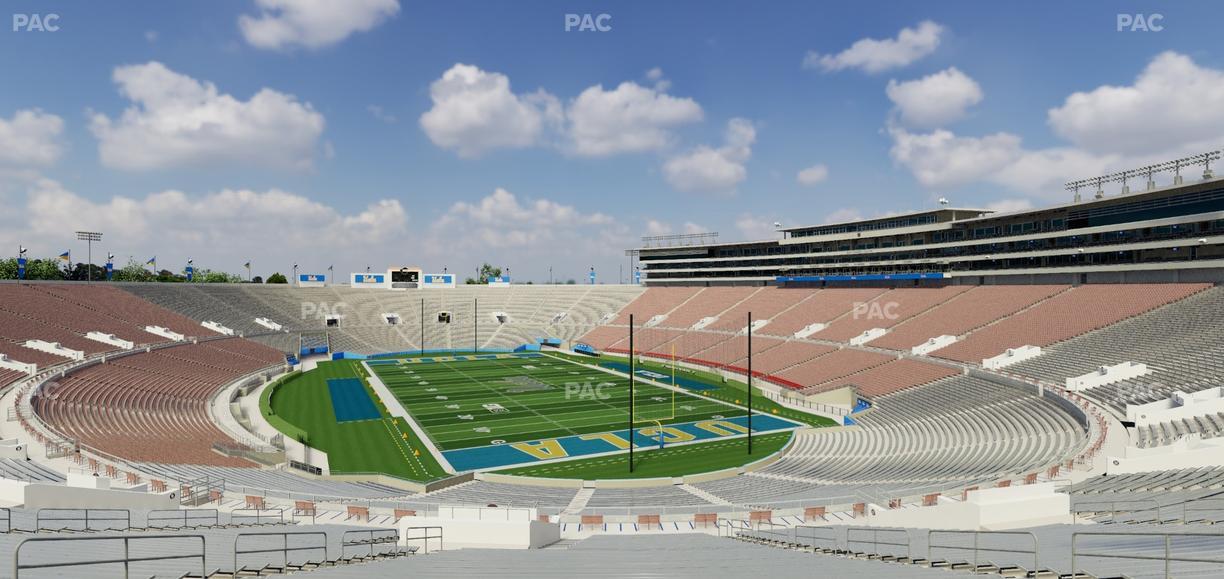 Rose Bowl Stadium - Section Upper 10 H Seat View