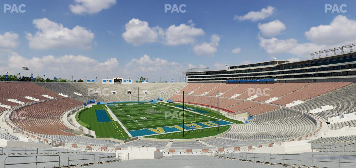 Rose Bowl Stadium - Section Upper 10 H Seat View