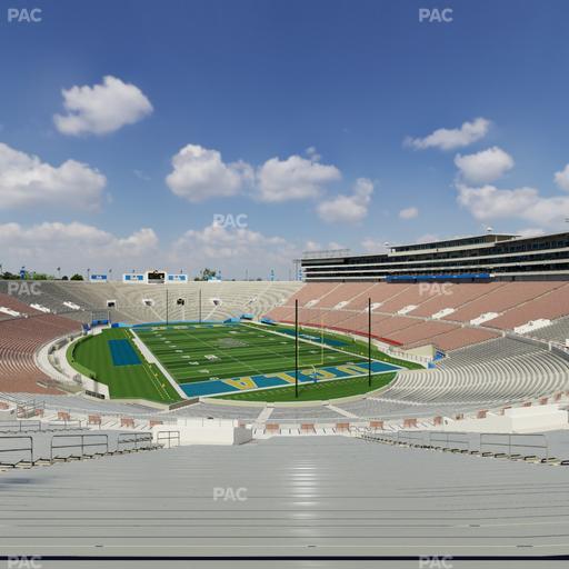 Rose Bowl Stadium - Section Upper 10 H Seat View