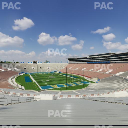 Rose Bowl Stadium - Section Upper 10 H Seat View