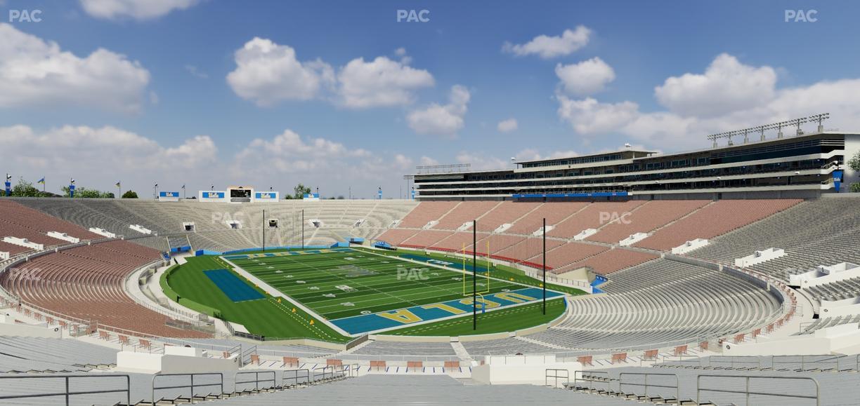 Rose Bowl Stadium - Section Upper 10 L Seat View