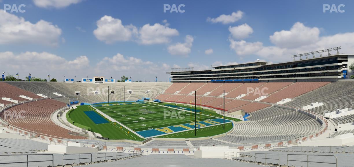 Rose Bowl Stadium - Section Upper 10 L Seat View
