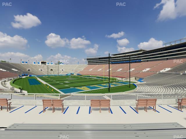 Rose Bowl Stadium - Section Upper 10 L Seat View