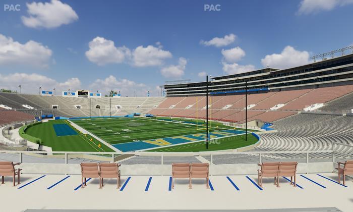 Rose Bowl Stadium - Section Upper 10 L Seat View
