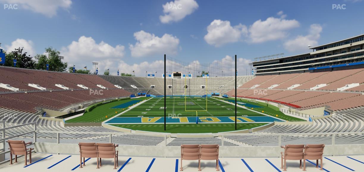 Rose Bowl Stadium - Section Upper 11 H Seat View