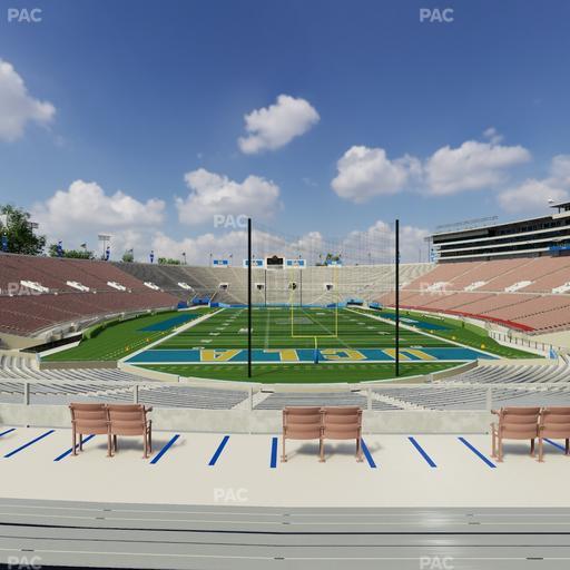 Rose Bowl Stadium - Section Upper 11 H Seat View
