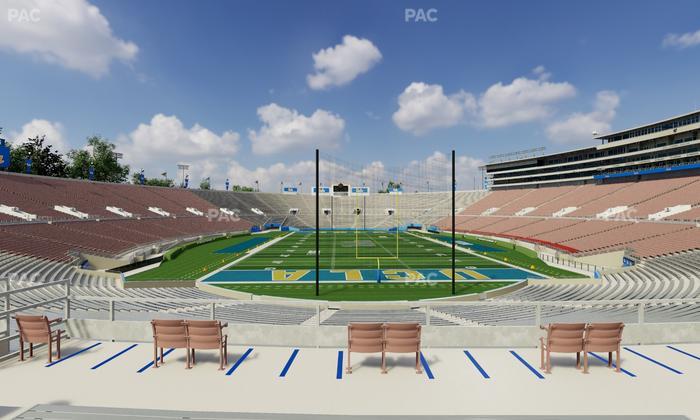 Rose Bowl Stadium - Section Upper 11 H Seat View