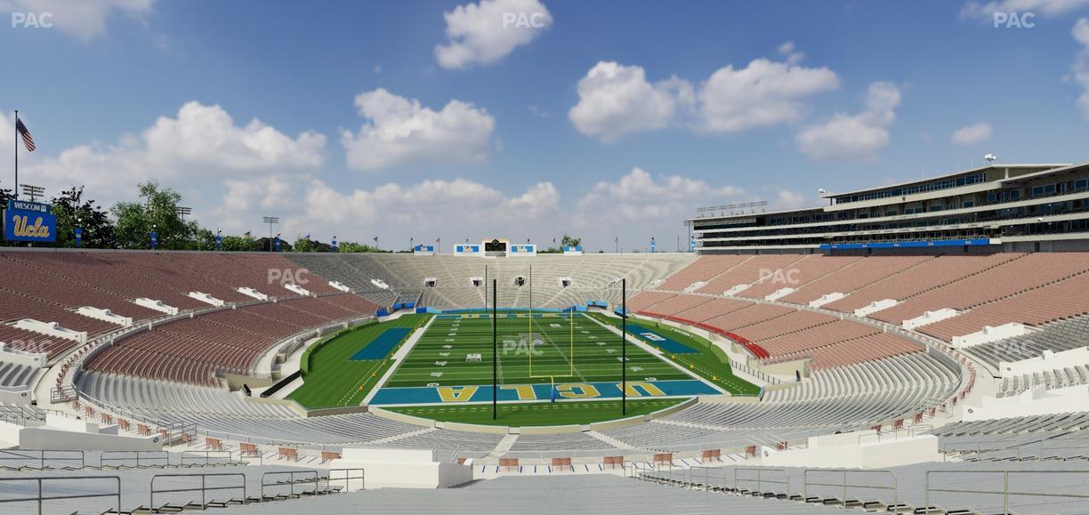 Rose Bowl Stadium - Section Upper 11 H Seat View
