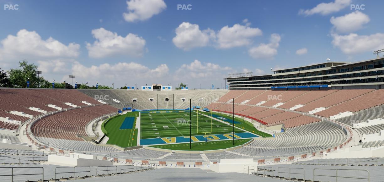 Rose Bowl Stadium - Section Upper 11 L Seat View