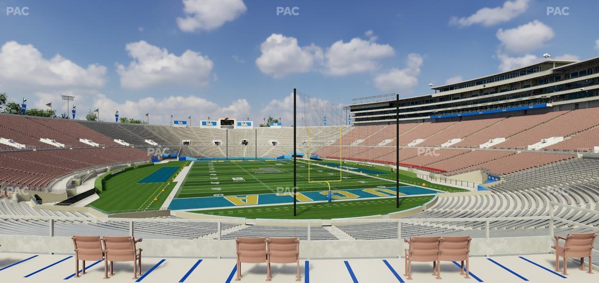 Rose Bowl Stadium - Section Upper 11 L Seat View