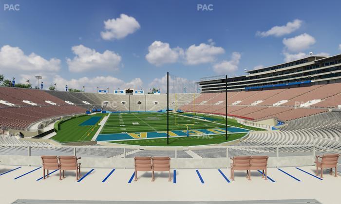 Rose Bowl Stadium - Section Upper 11 L Seat View