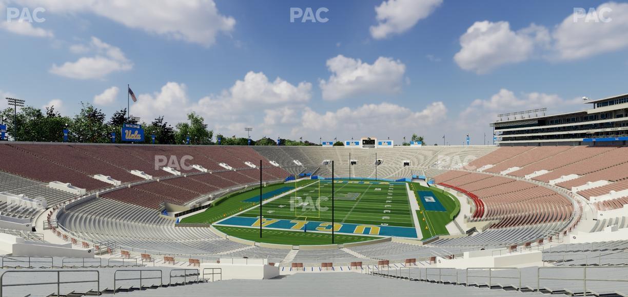 Rose Bowl Stadium - Section Upper 12 H Seat View