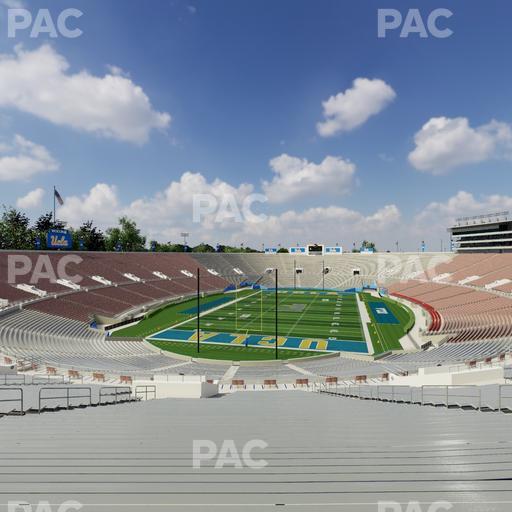 Rose Bowl Stadium - Section Upper 12 H Seat View