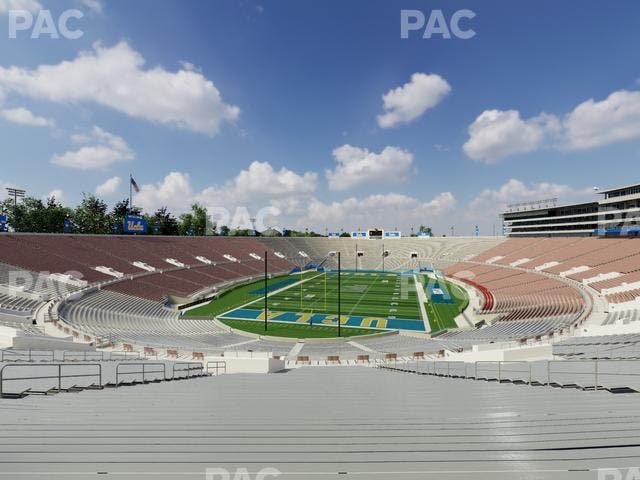 Rose Bowl Stadium - Section Upper 12 H Seat View