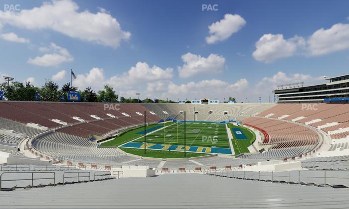 Rose Bowl Stadium - Section Upper 12 H Seat View