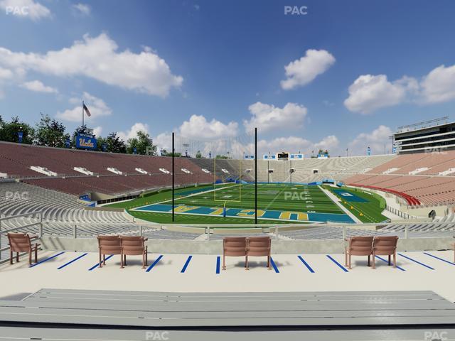 Rose Bowl Stadium - Section Upper 12 H Seat View