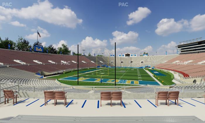 Rose Bowl Stadium - Section Upper 12 H Seat View
