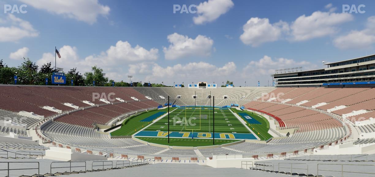 Rose Bowl Stadium - Section Upper 12 L Seat View