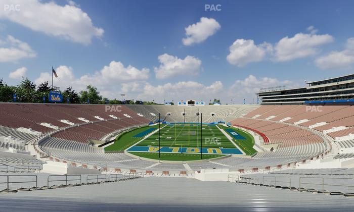 Rose Bowl Stadium - Section Upper 12 L Seat View