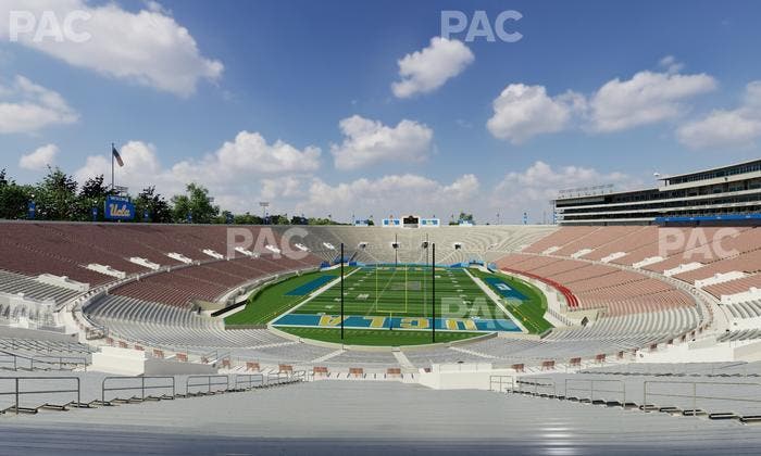 Rose Bowl Stadium - Section Upper 12 L Seat View