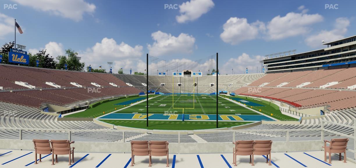 Rose Bowl Stadium - Section Upper 12 L Seat View