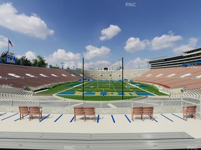 Rose Bowl Stadium - Section Upper 12 L Seat View
