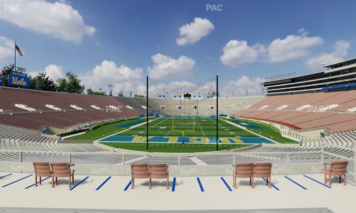 Rose Bowl Stadium - Section Upper 12 L Seat View